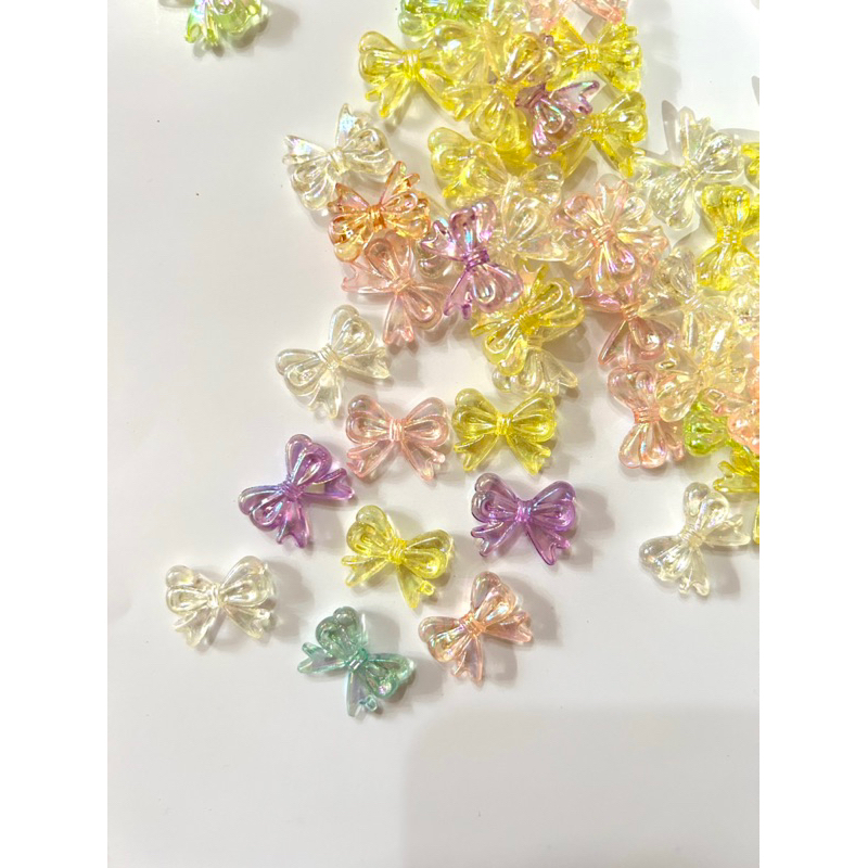 Beads Manik Manik Pita Transparan Mix DIY