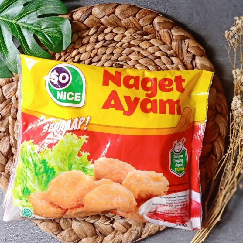 

Nugget Ayam Sonice 500gr frozen food halal