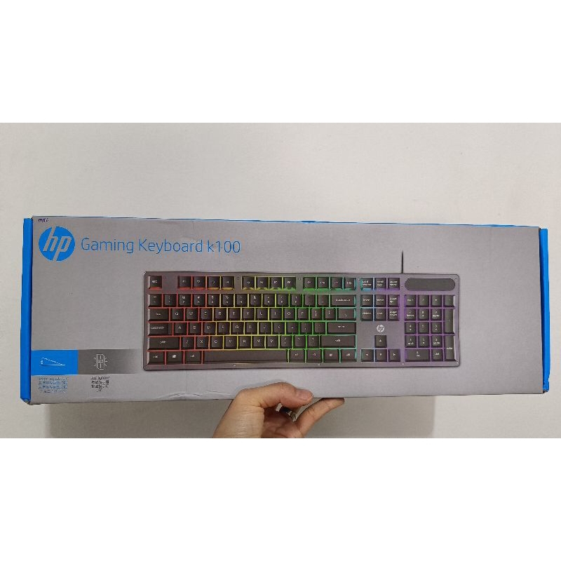 KEYBOARD GAMING HP K100 ORIGINAL LED LIGHTING