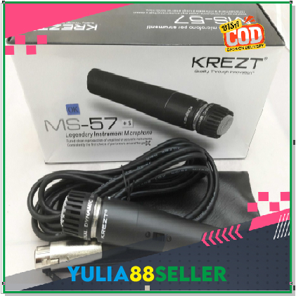 MIC KREZT MS 57 KREZT SM 57 LEGENDARY MICROPHONE INSTRUMENT