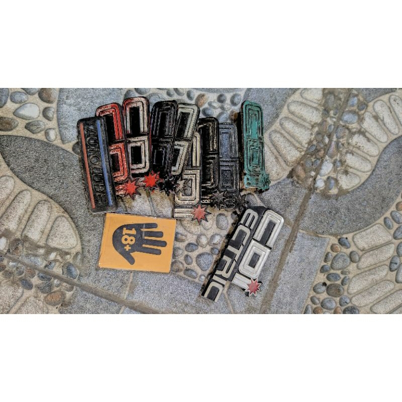 emblem bok accu yamaha V75 V80 super deluxe