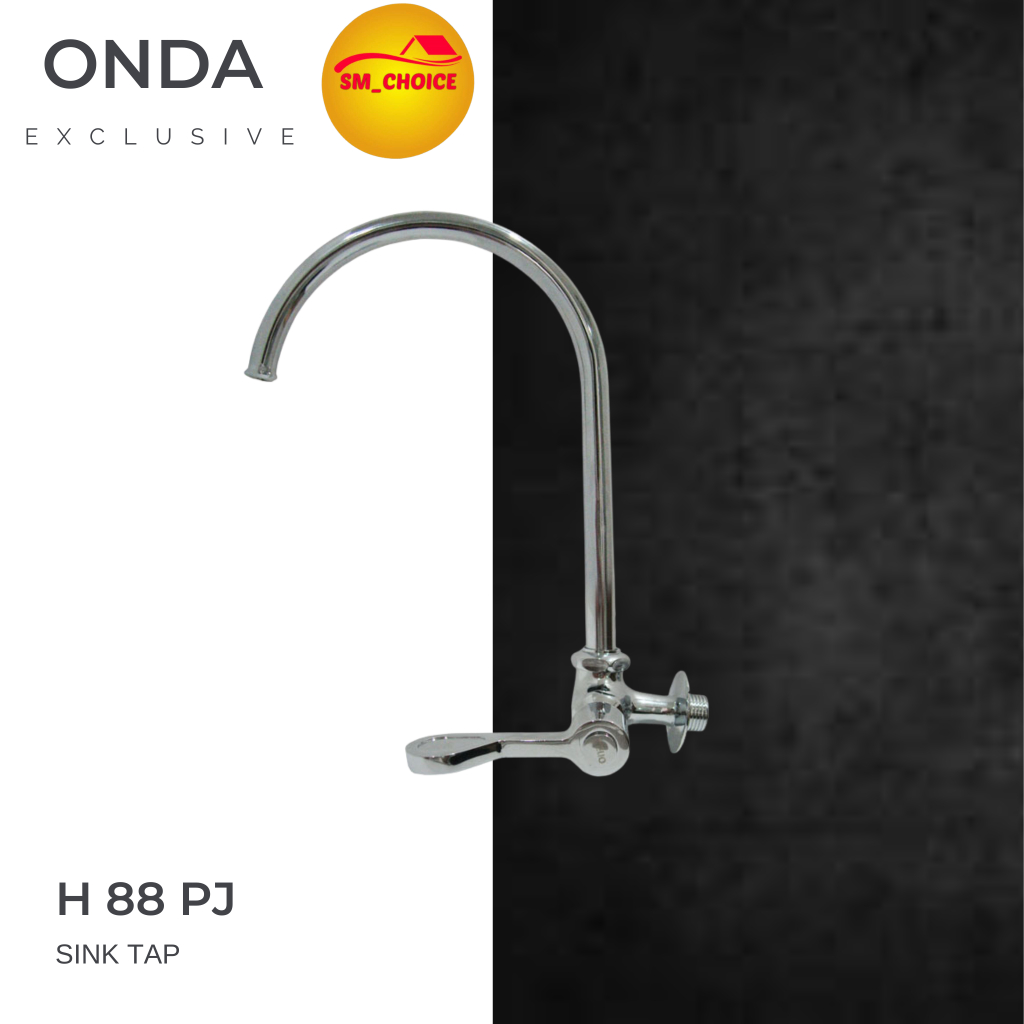 KERAN DAPUR ONDA H88PJ - KRAN ANGSA ONDA EXCLUSIVE - KRAN CUCI PIRING H 88 PJ