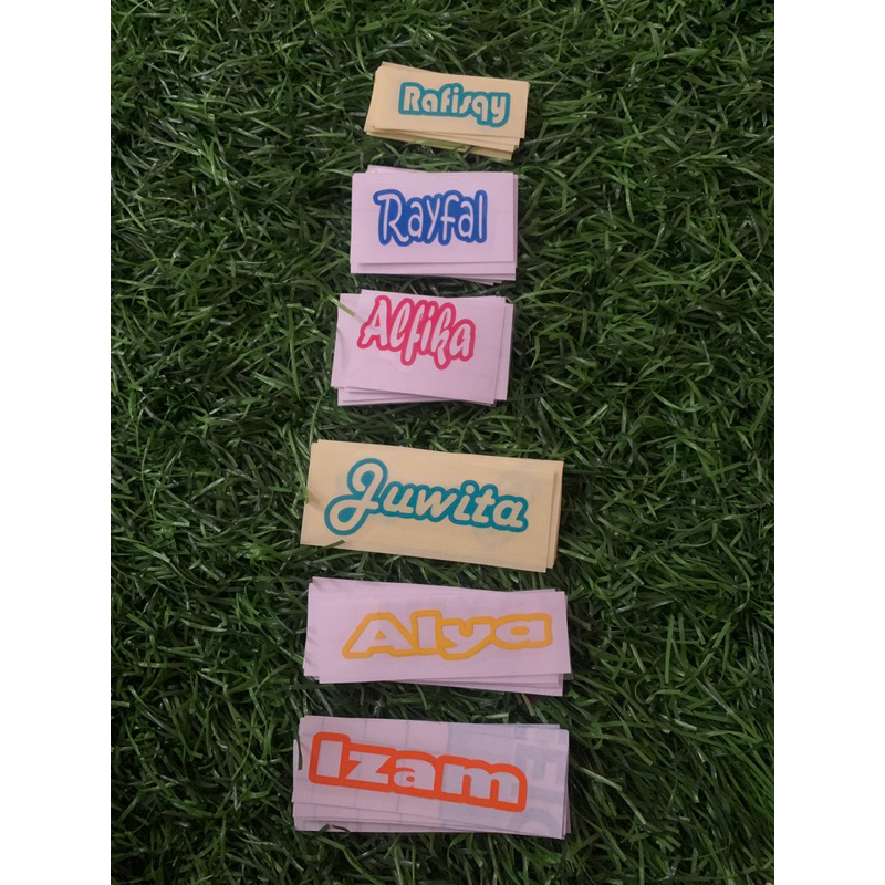 

STIKER NAMA CUSTOM OUT LINE