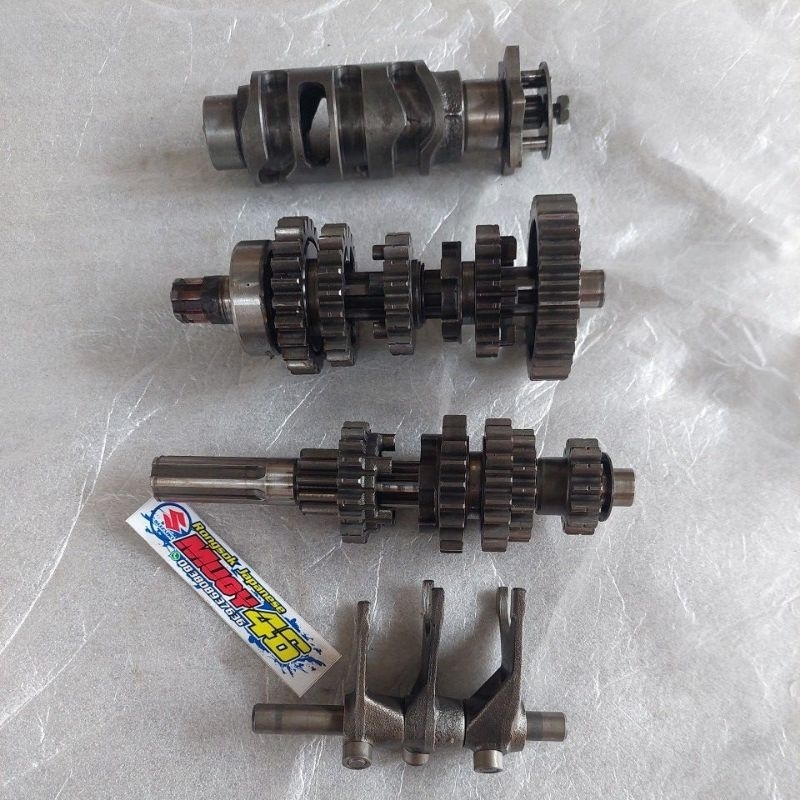 Gigi rasio satria 2 tak 5 speed