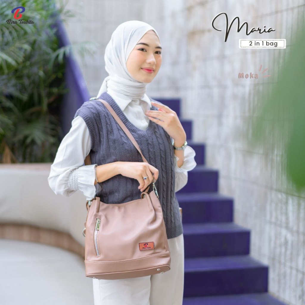 Tas wanita kekinian maria by biru tsabita
