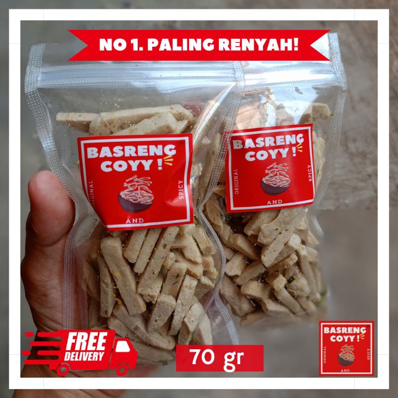 

BASRENG STIK ORIGINAL DAUN JERUK/ BASRENG ASIN GURIH.