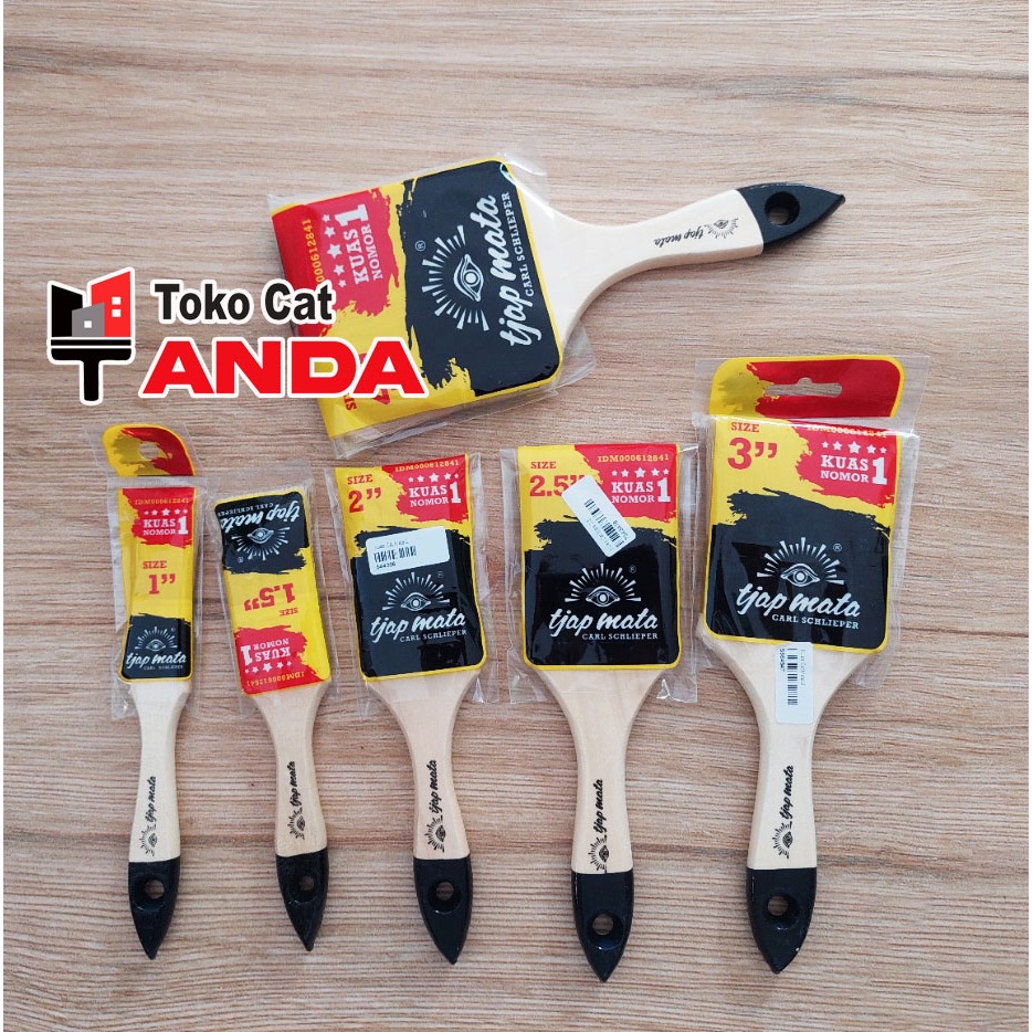 Kuas Cap MATA - TJAP MATA - Kuas Premium