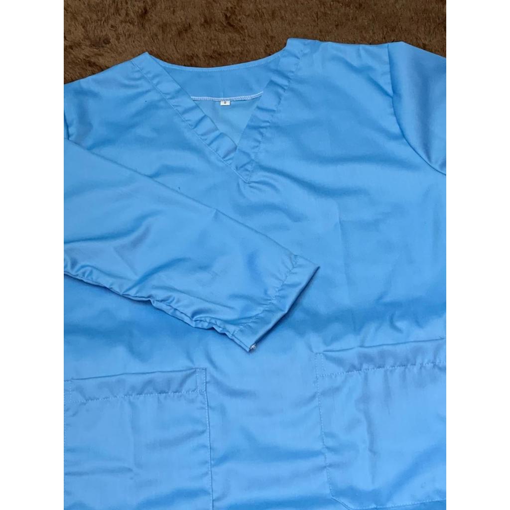 [ATASAN/CELANA ONLY] Atasan baju ok / Baju jaga scrub / Seragam Perawat Toyobo