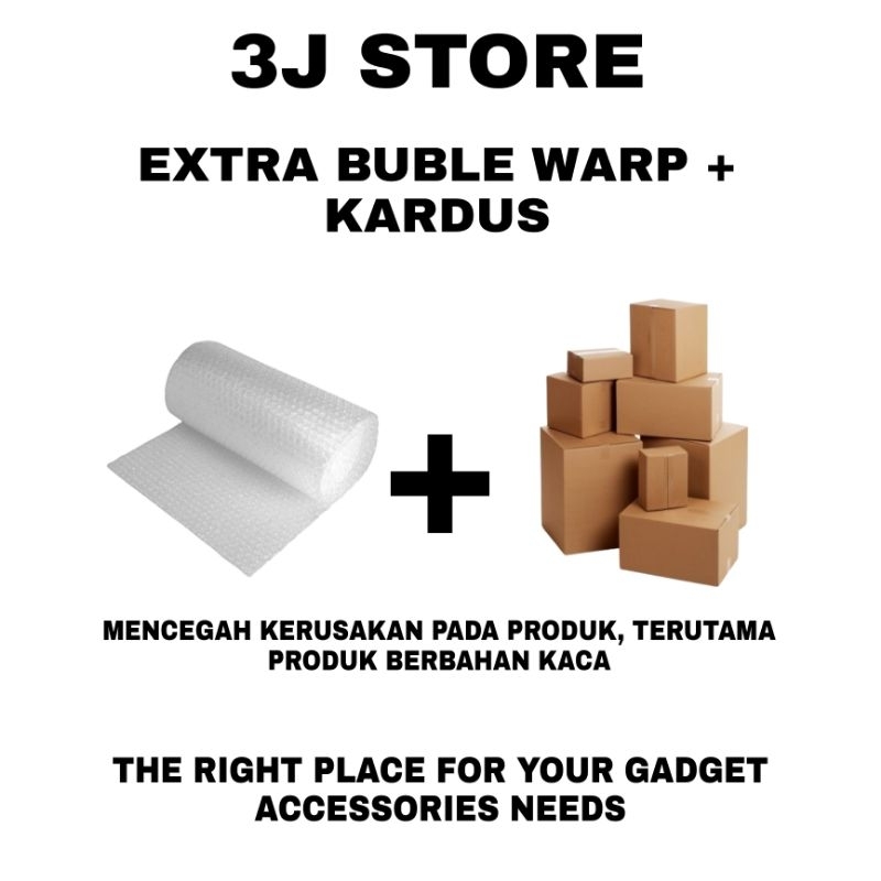 

TAMBAHAN EXTRA PAKCING + BUBLE ,MENCEGAH KERUSAKAN PADA PRODUK