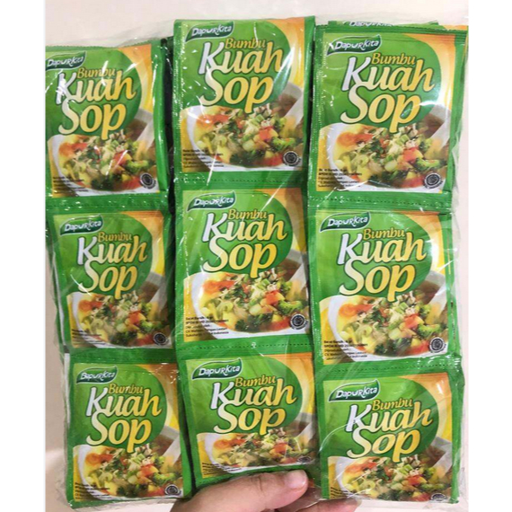 

Dapurkita Bumbu Kuah Sop 6 Gram x 12 pc