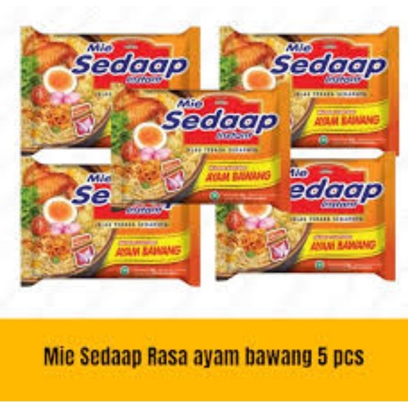 

Mie Sedaap Ayam Bawang isi 5 pcs