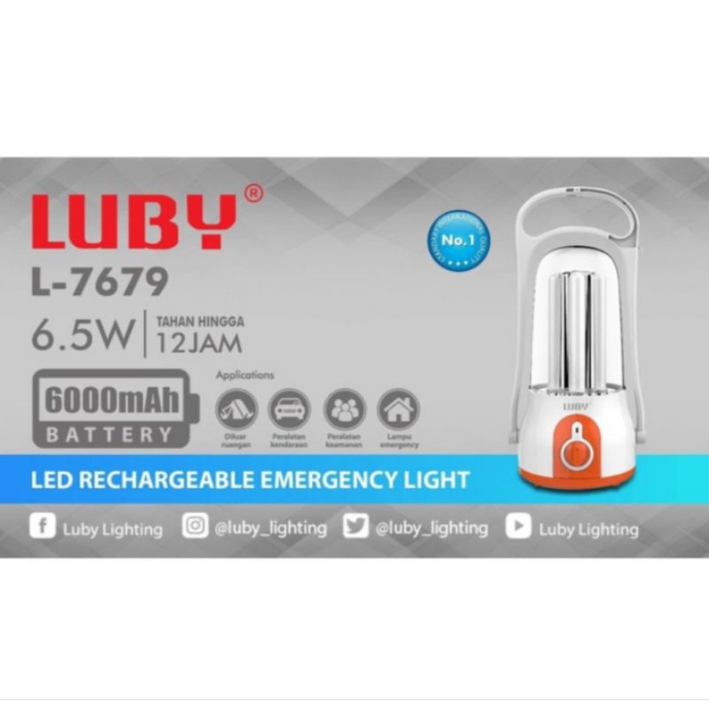 Luby L7679 Lampu Emergency Luby