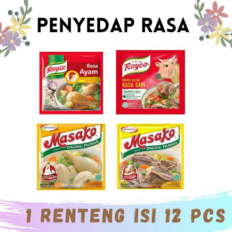 

Royco Masako Penyedap rasa Ayam dan sapi