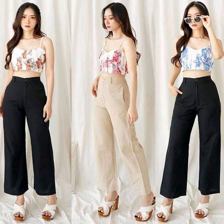 ESA739 TANKTOP BATIK PREMIUM WANITA//BRA PANTAI/TANKTOP MODERN/OOTD PANTAI/TANKTOP SATIN