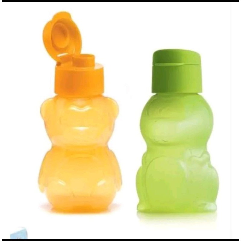 BISA COD ECO KIDS BOTOL MINUM TUPPERWARE PINGUIN FROGGY BERUANG BOTOL MINUM ANAK TK/PAUD (1)
