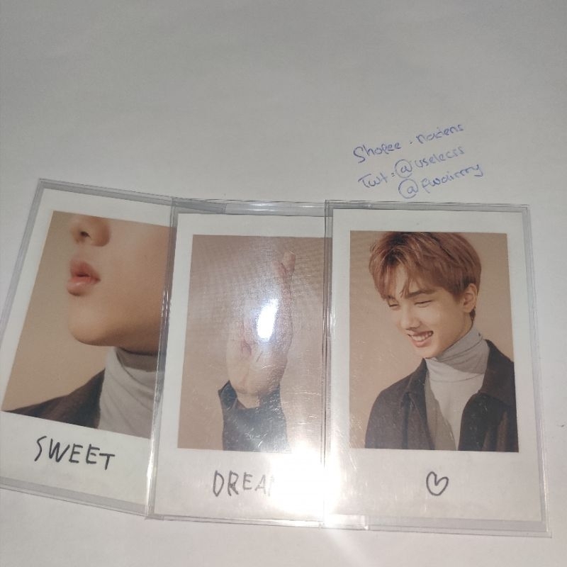 polaroid pola sg20 jisung season greeting 2020 park dream