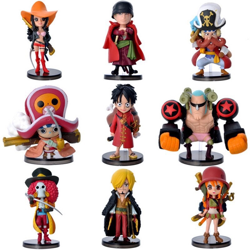 set figure One piece red