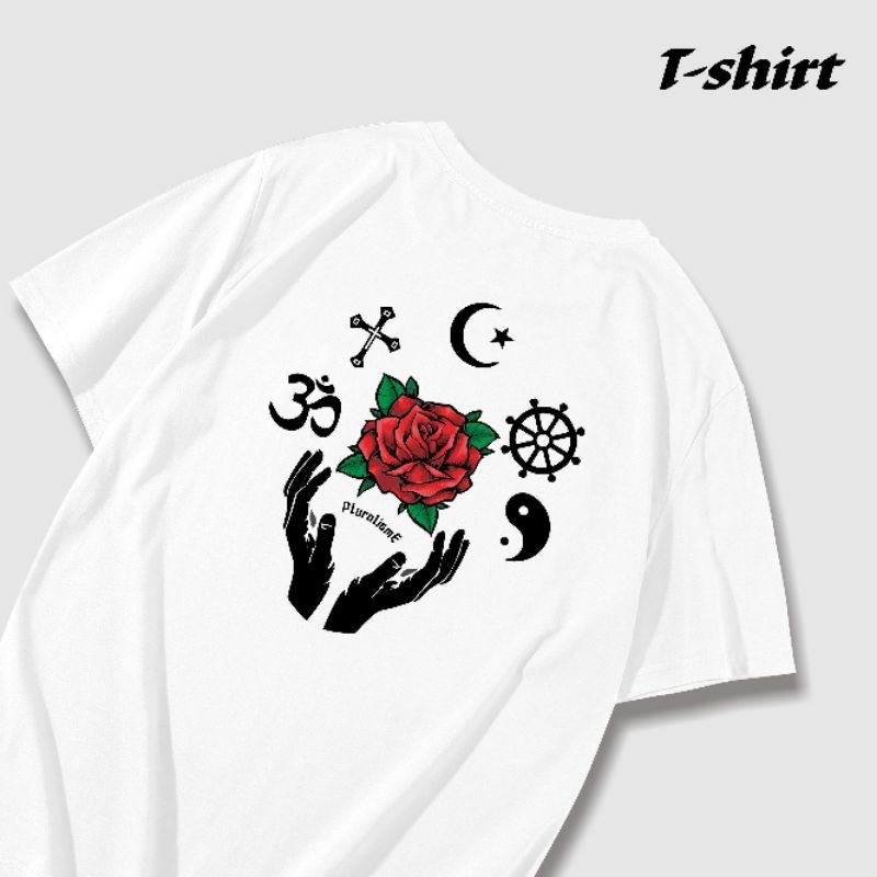 KAOS PLURALISME TOLERANSI AGAMA LENGAN PENDEK UNISEX