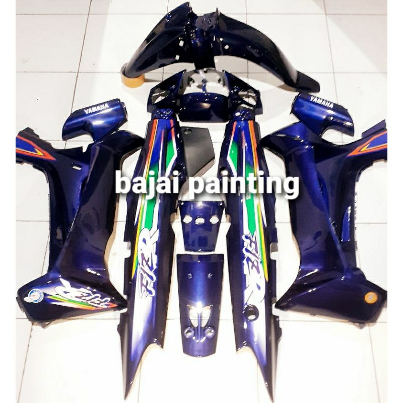 Cover body fullset halus fizr f1zr Body fullset halus YAMAHA F1ZR  fizr ungu 97