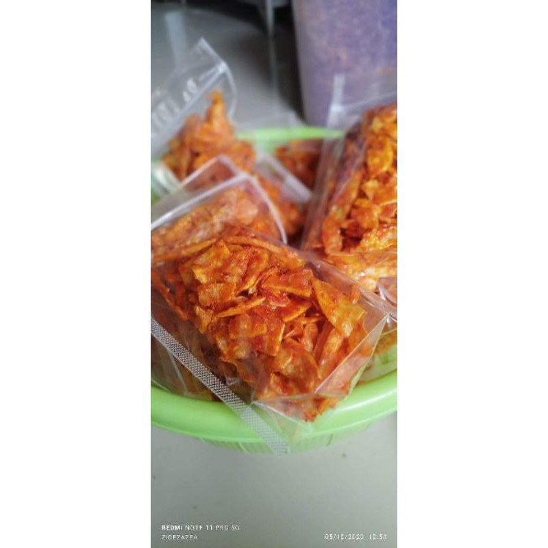 

kripik singkong pedas manis