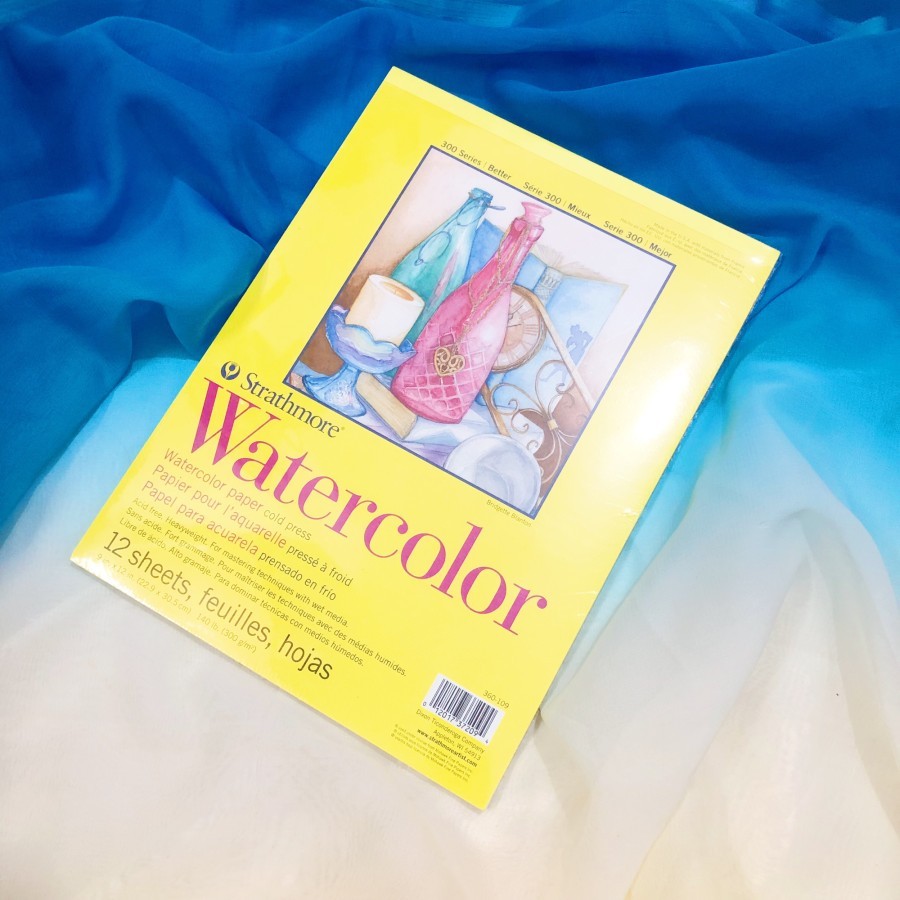 Strathmore Watercolor Pad / Kertas, 300gsm, Cold Press