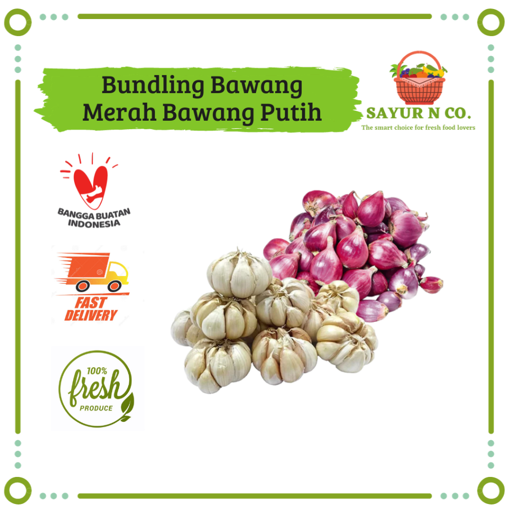 

Bundling Bawang Merah Bawang Putih | Sayur N Co Bekasi