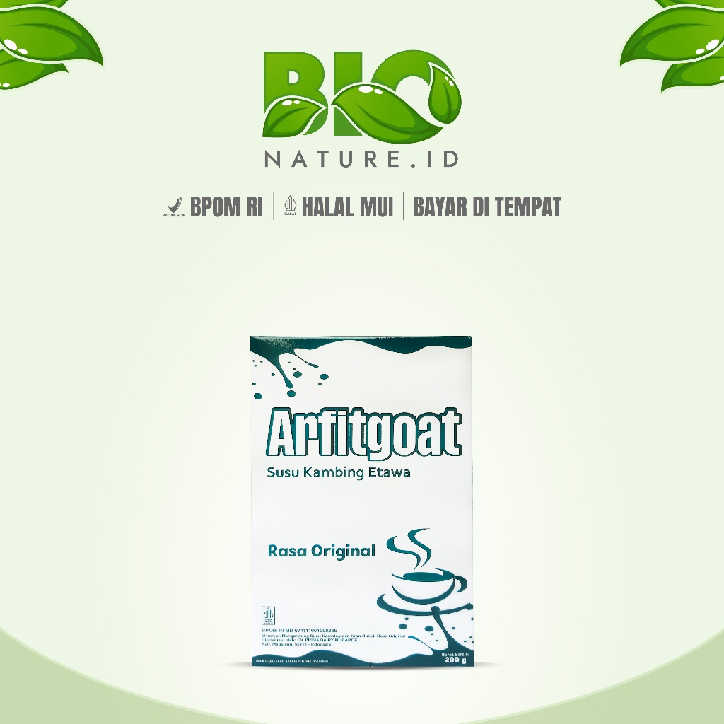 

ARFITGOAT - Susu Kambing Etawa Asli Rasa Original Bantu Atasi Tulang dan Masalah Pernafasan