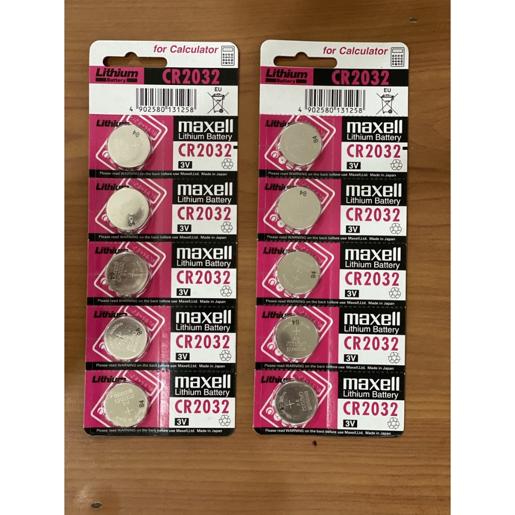 ORIGINAL MAXELL CR2032 / CR 2032 BATERAI / BATTERY / BATRE