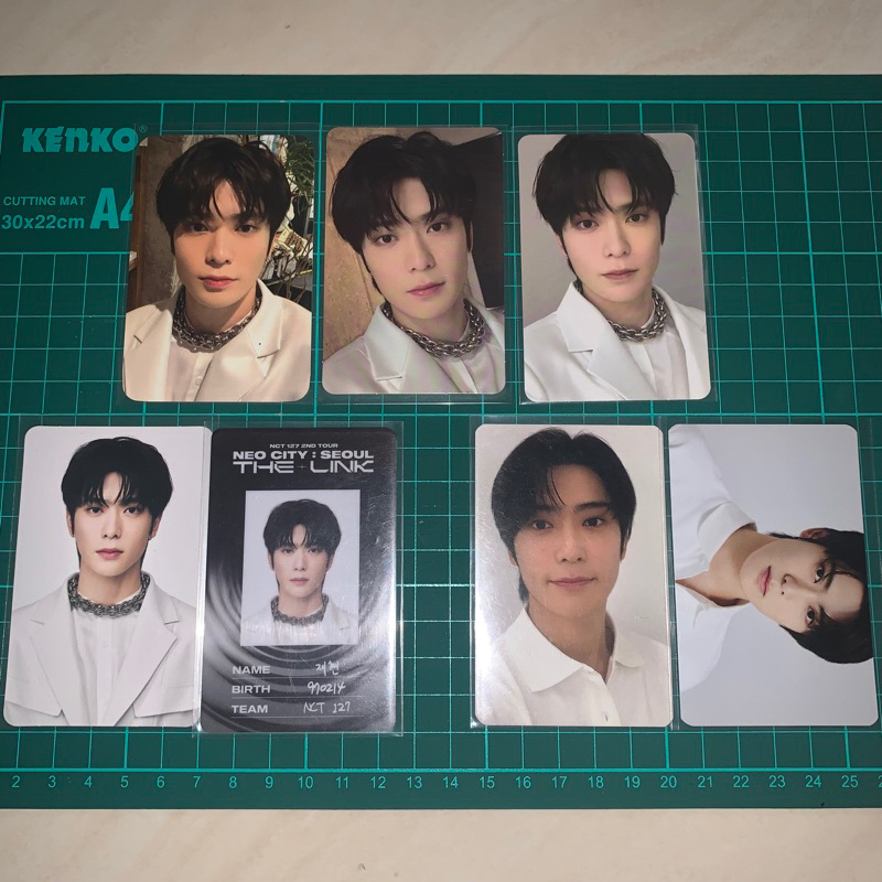 PC PHOTOCARD JAEHYUN MD THE LINK AR TICKET ID CARD KEYRING FORTUNE SG22