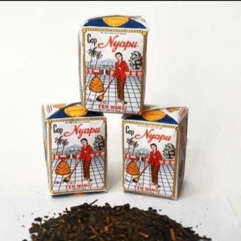 

Teh nyapu teh tubruk khas wedangan Solo 1 pcs 40 gram