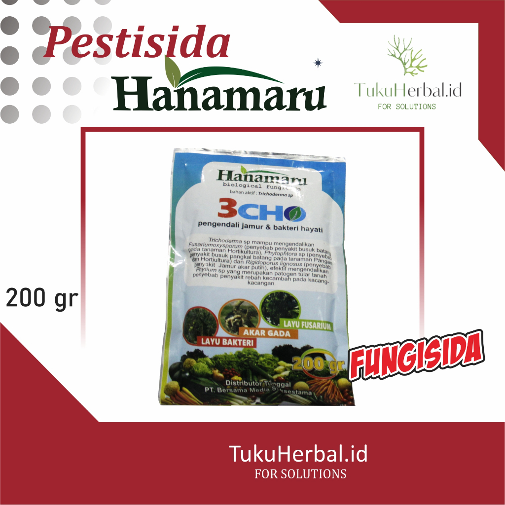 3CHO - PESTISIDA HANAMARU - FUNGISIDA PENCEGAH BAKTERI TANAMAN