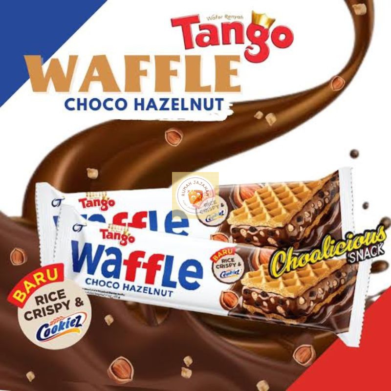 

Biskuit Wafer Tango Waffle Choco Hazelnut Pack