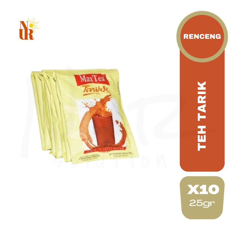 

MaxTea Tarikk Teh Tarik 10x25gr (Renceng)