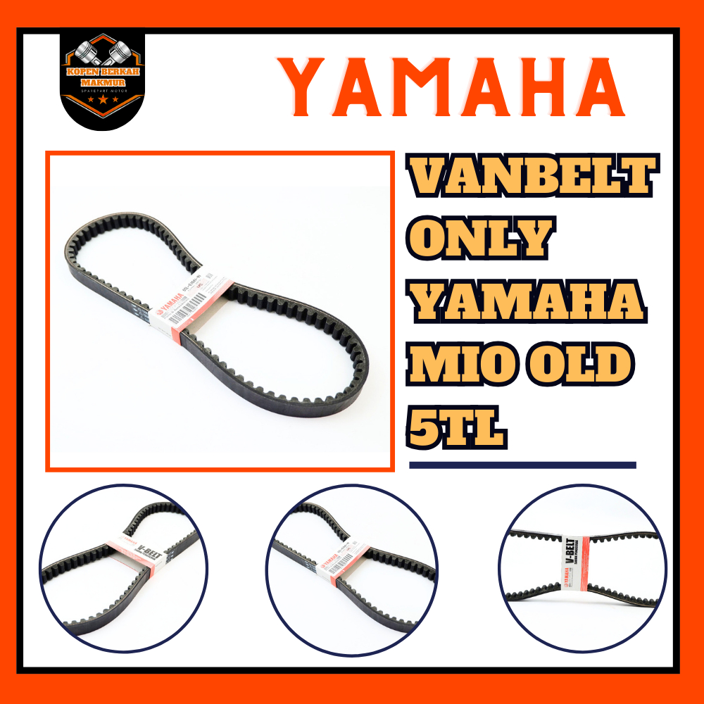 VANBELT MIO SPORTY 5TL / V-BELT YAMAHA MIO LAMA FINO KARBU – 5TL