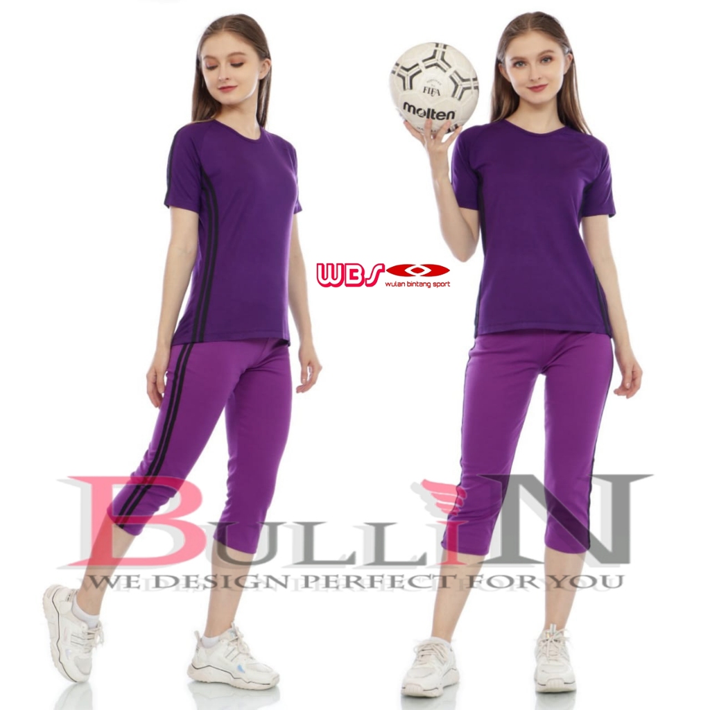 Setelan Senam/Aerobic Pendek