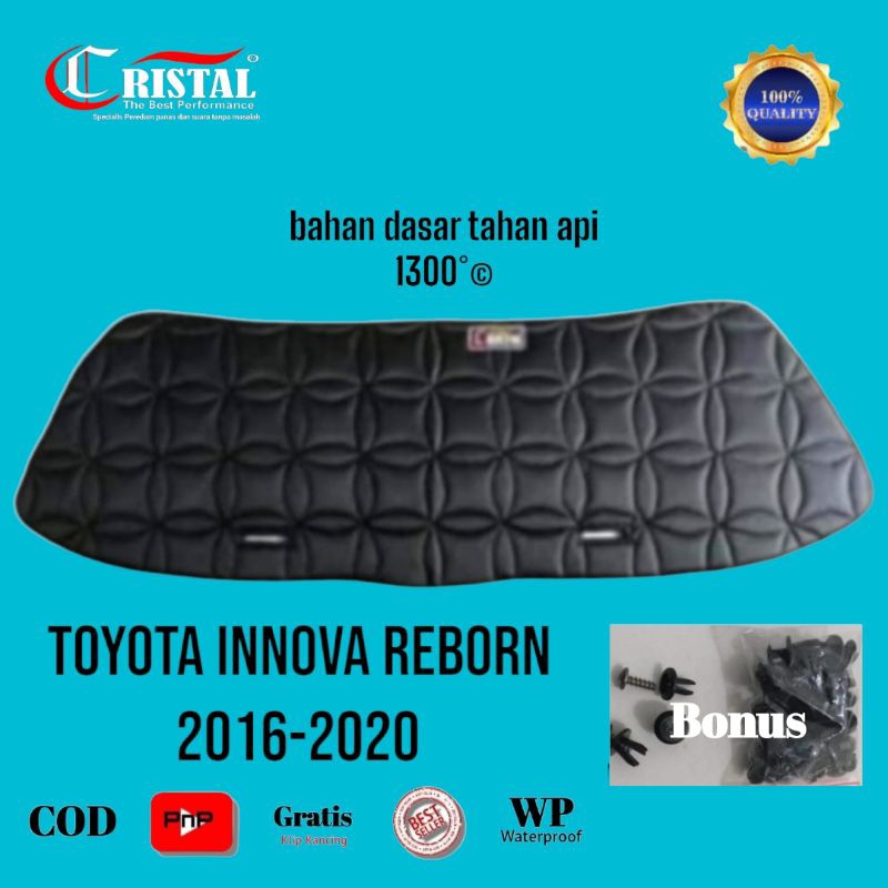 mobil toyota innova reborn peredam panas kap mesin mobil toyota innova reborn tahun 2016-2020