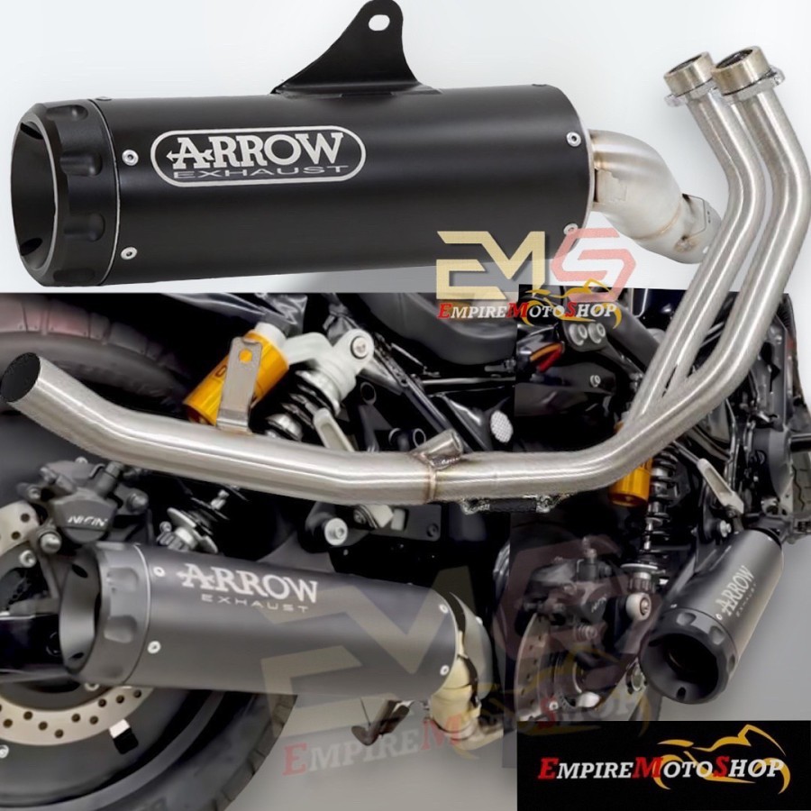 Knalpot Arrow CMX500 CMX 500 Rebel 500 Honda Fullsystem Original