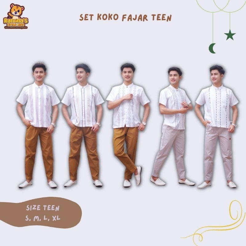 Set koko Fajar Ramina's