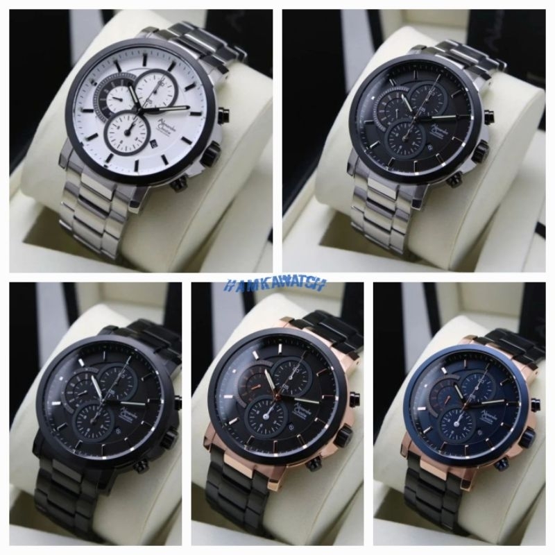 jam tangan pria alexander cristie original ac6563 / ac6350 stenless steel