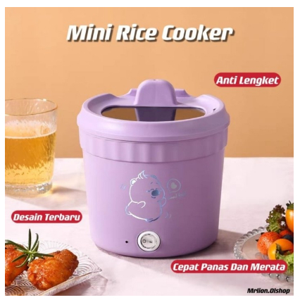 Rice Cooker Mini Panci Listrik Serbaguna Magic Com Mini 1L haylishopping