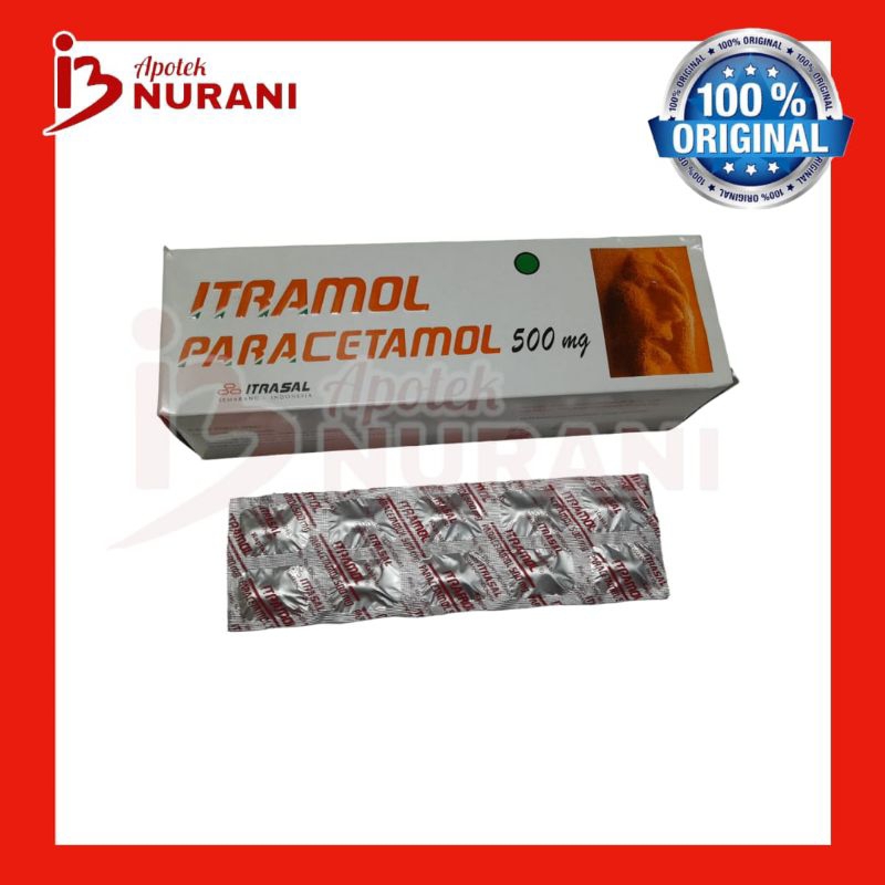 ITRAMOL TABLET PERBOK ISI 10 STP obat demam dan nyeri