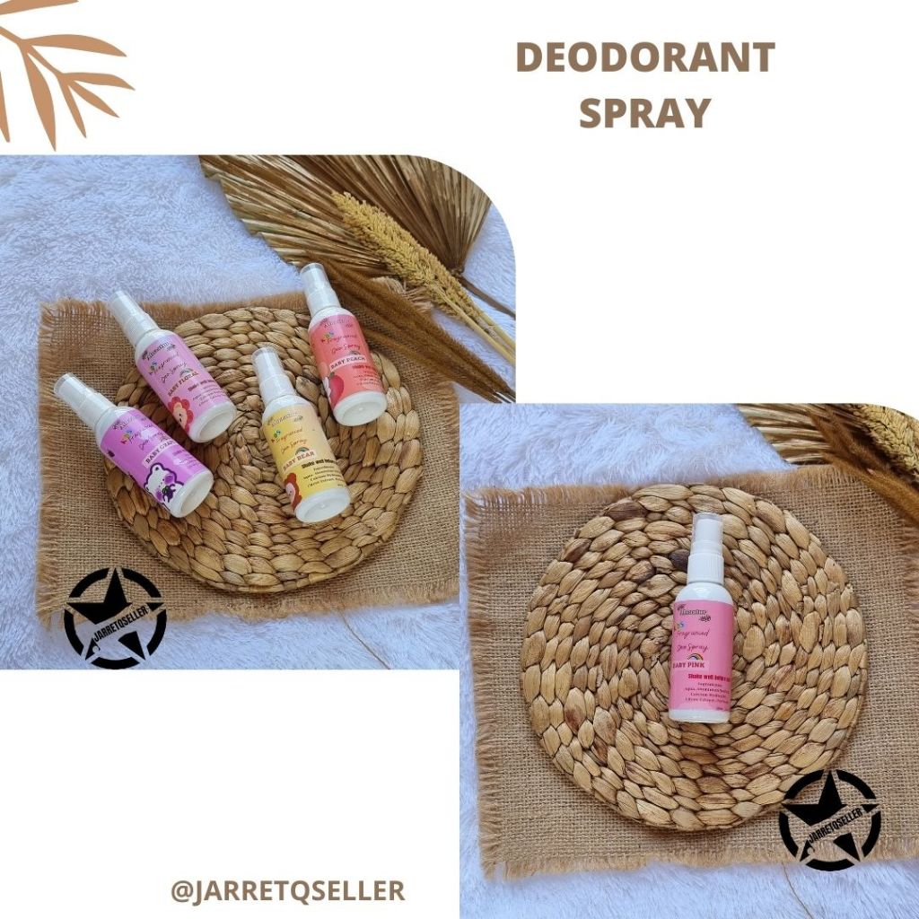 🆕 Deodorant anak Spray Alnaatur Natural || tawas cair Alnaatur Anak dan Remaja 60ml || banyak varian