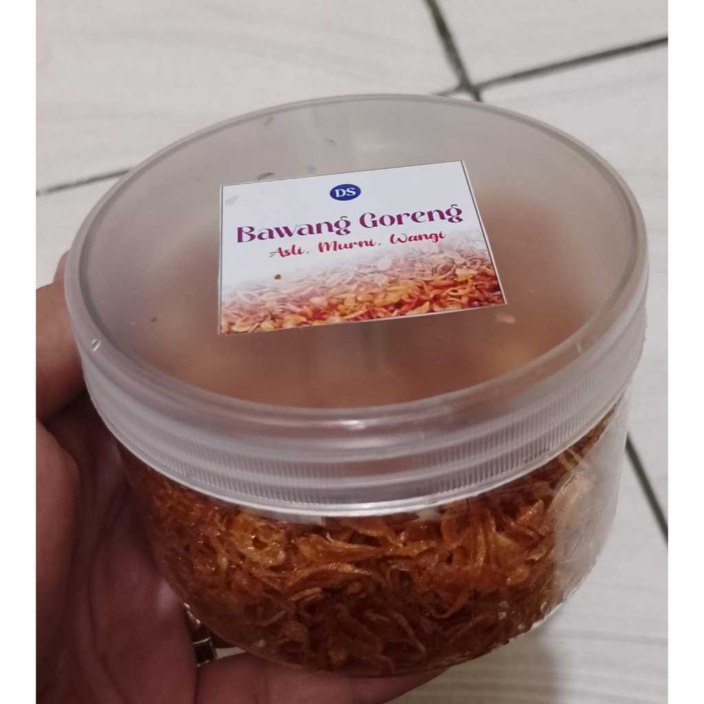 

Bawang Goreng Asli Murni Wangi (DS 100gr)