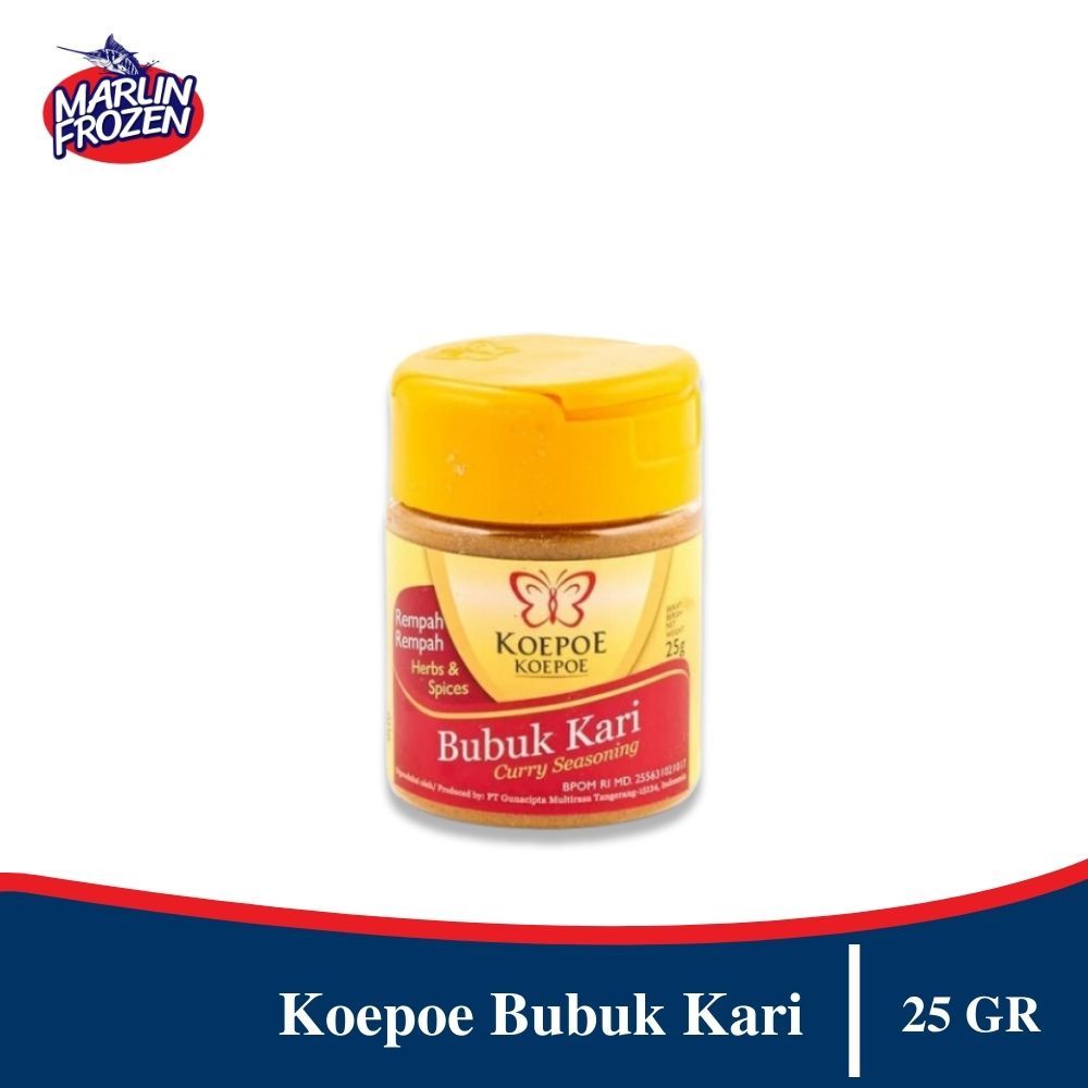 

Koepoe Koepoe Bumbu Kare Kari Bubuk 25 Gr