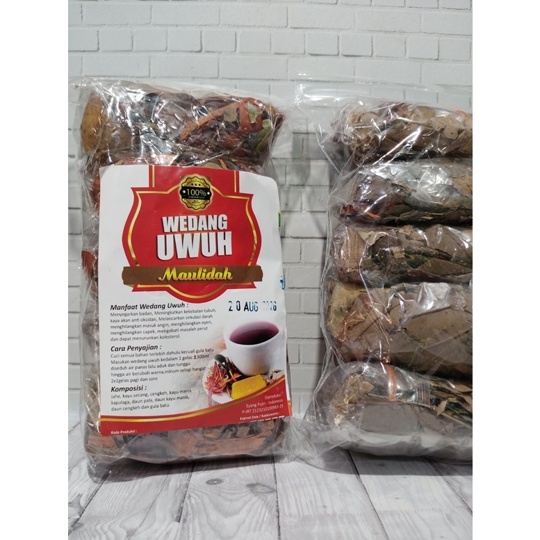 

Wedang uwuh minuman tradisional nusantara isi 5 bungkus