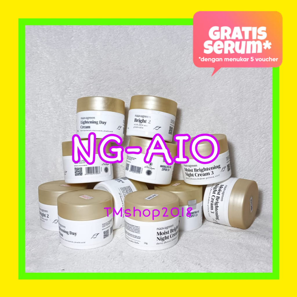 Naavagreen Anti Iritasi NG AIO 10 gram by dr Fredi Setyawan Original Skincare