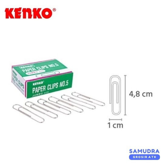 

Kenko Klip Kertas Besar / Paper Clip No.5