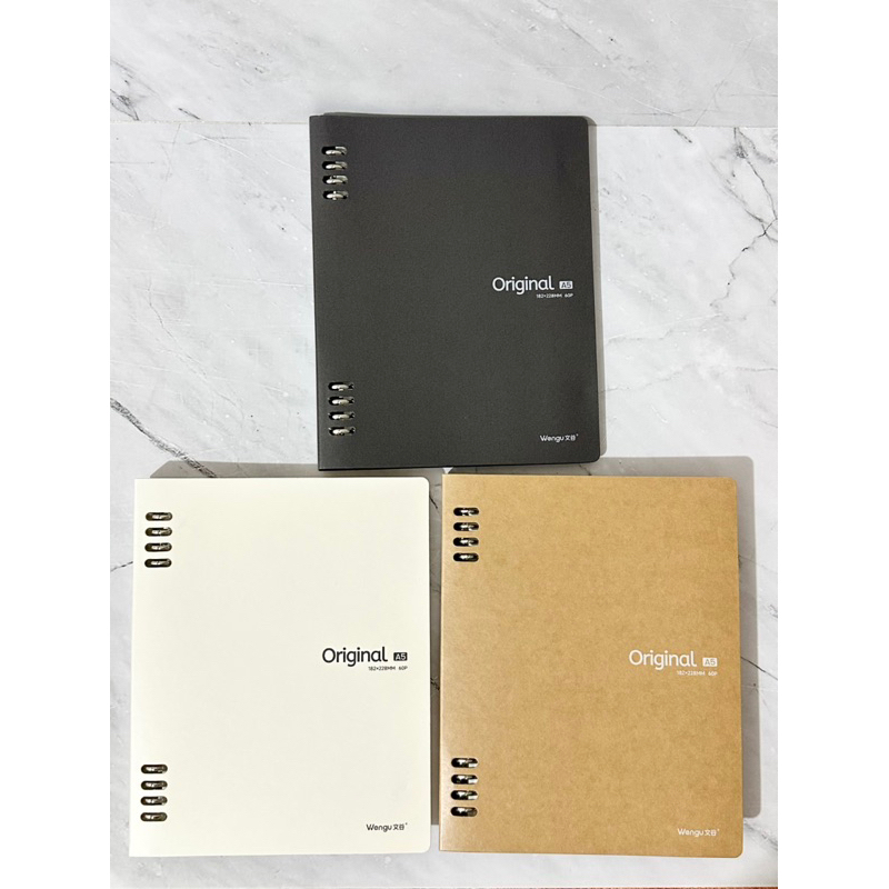 Binder kecil binder A5 aesthetic binder hitam binder putih binder coklat binder korea binder estetik