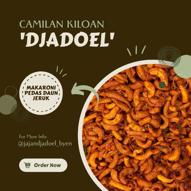 

[Snack Kiloan Murah] MAKARONI PEDAS DAUN JERUK 250gram | snack pedas gurih | snack viral
