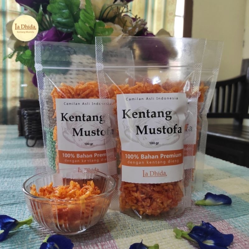 

[PRE ORDER] Kentang Mustofa Premium La Dhida 100 - 210 gr